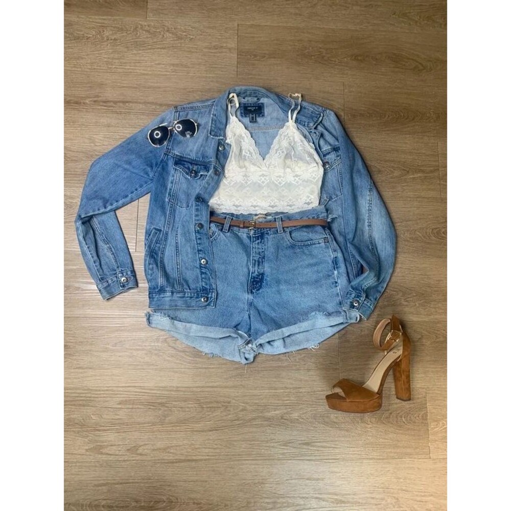 Medium Wash Classic Denim Jacket